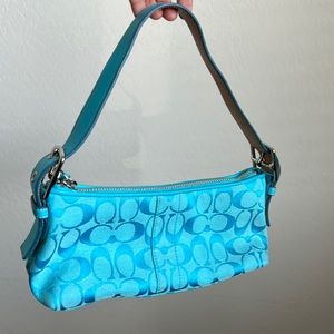 Y2K vintage coach shoulder bag